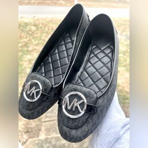 Michael Kors Flats, Black, Size 9M